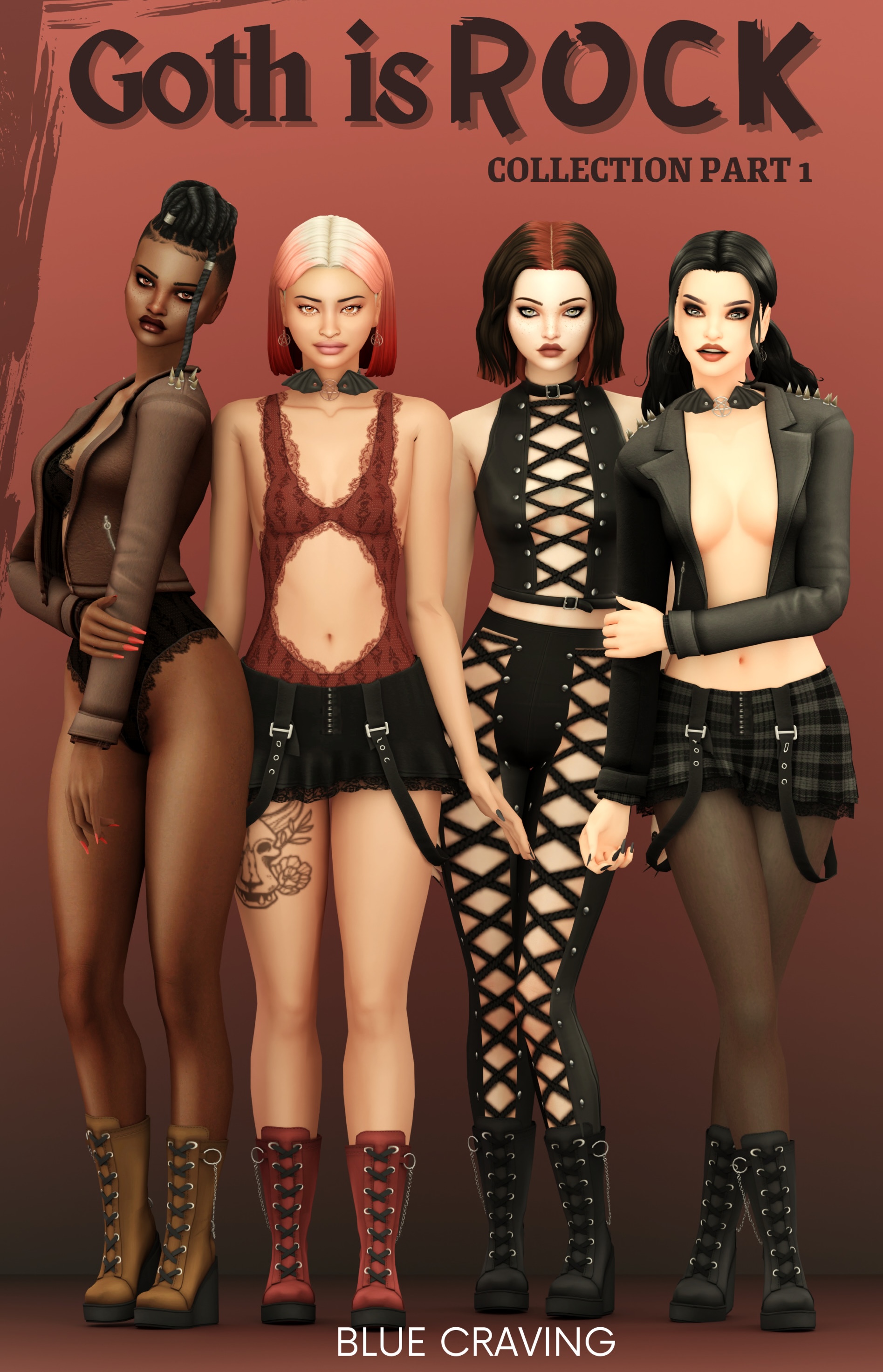 Скриншот мода Коллекция одежды Goth is Rock Collection